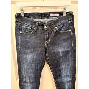 & Denim Skinny Low Waist Jeans sz 29X30 NWOT